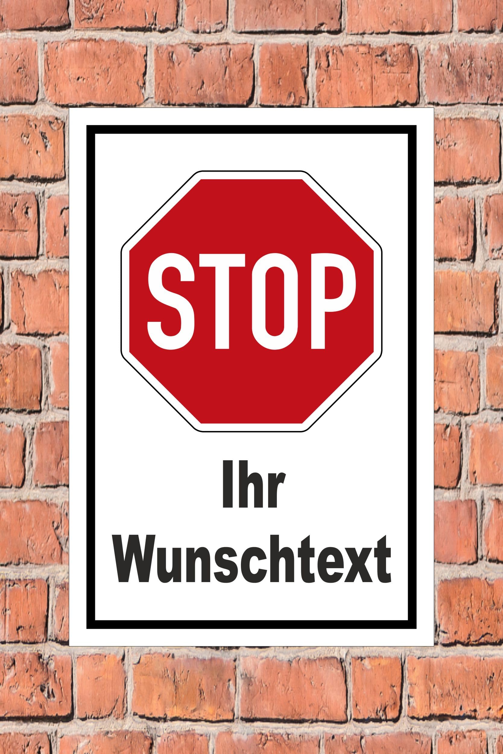 Hundeschild „Achtung – Freilaufender Hund“ – Aus Aluverbund Oder Hartschaum, 15x10 Bis 45x30 Cm