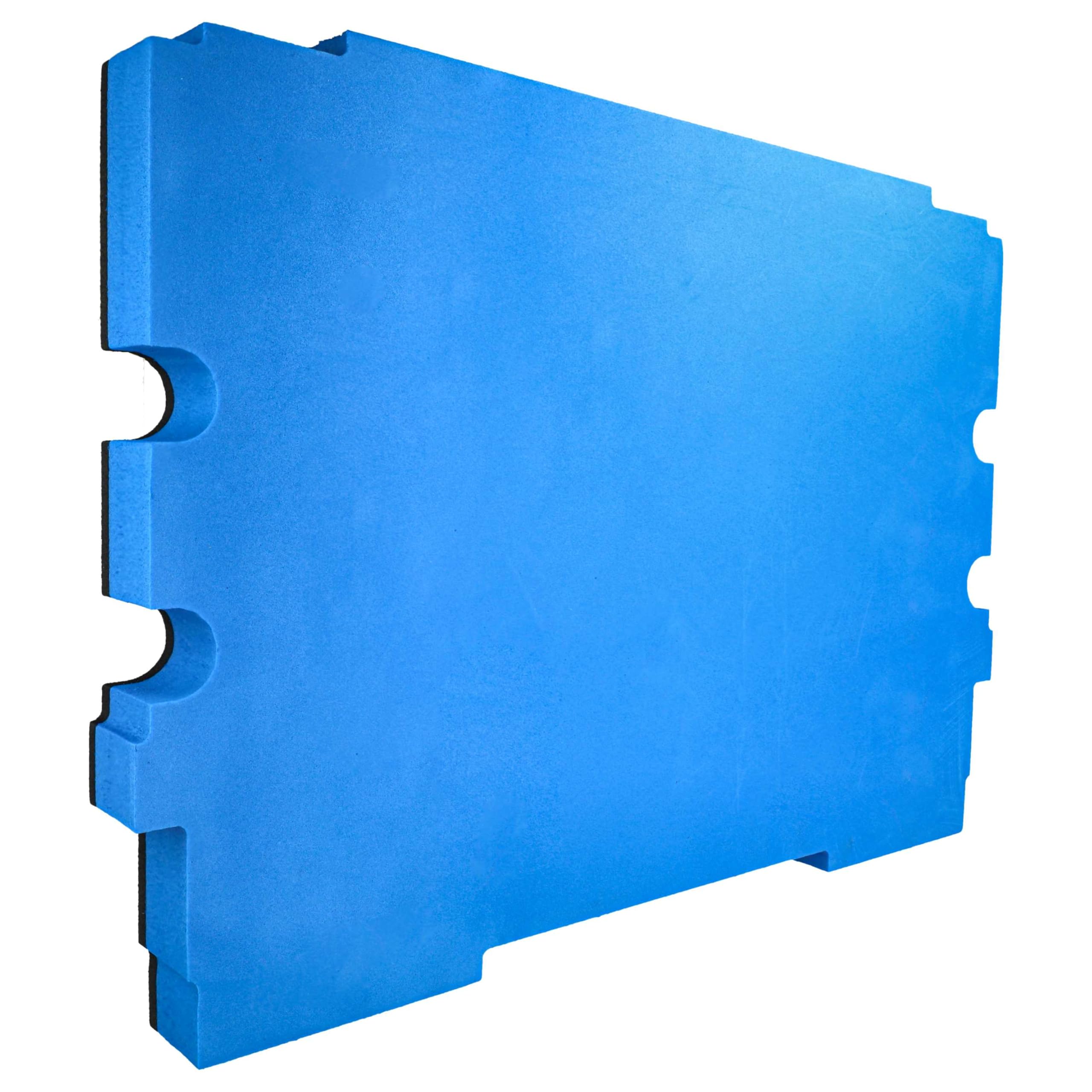 Vhbw Blue Hard Foam Insert Compatible With Makita Makpac 2, 1 Toolbox - Rigid Foam, 30 Mm 30 Mm
