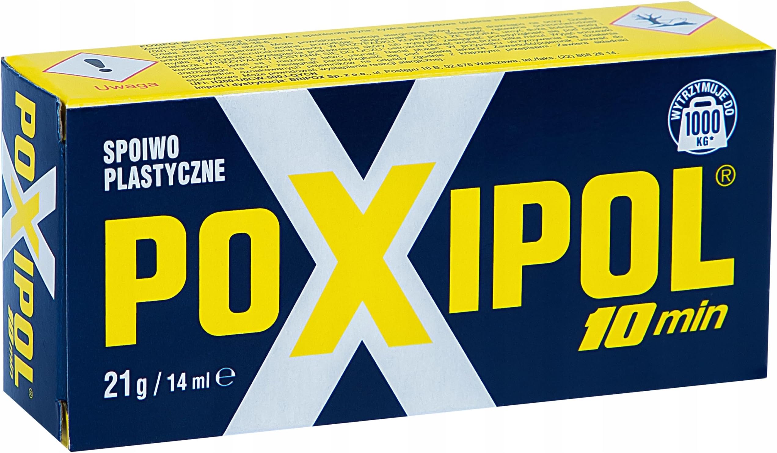 2 components paste 10 Min Epoxy Resin - POXIPOL