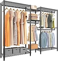 Vista 1 de VIPEK Classic V6 Perchero de Alambre Mediano para Ropa Resistente Perchero de Ropa Resistente para Colgar Ropa, Percheros de Armario Guardarropa