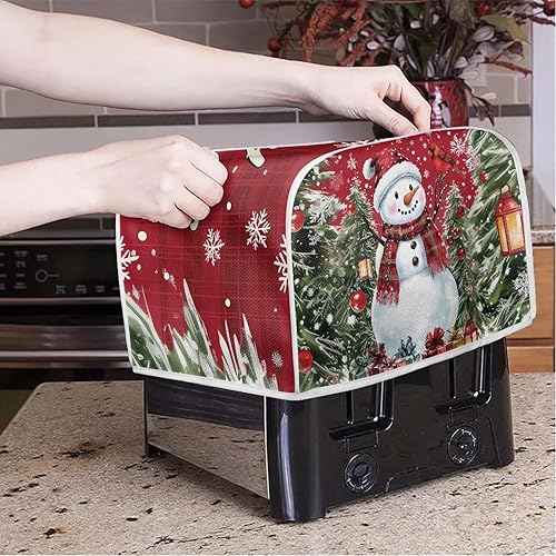 Vista 136 de Cubierta floral para tostadora de limón, 4 rebanadas de pan, tostadora, horno, cubierta a prueba de polvo, cubierta para electrodomésticos pequeños