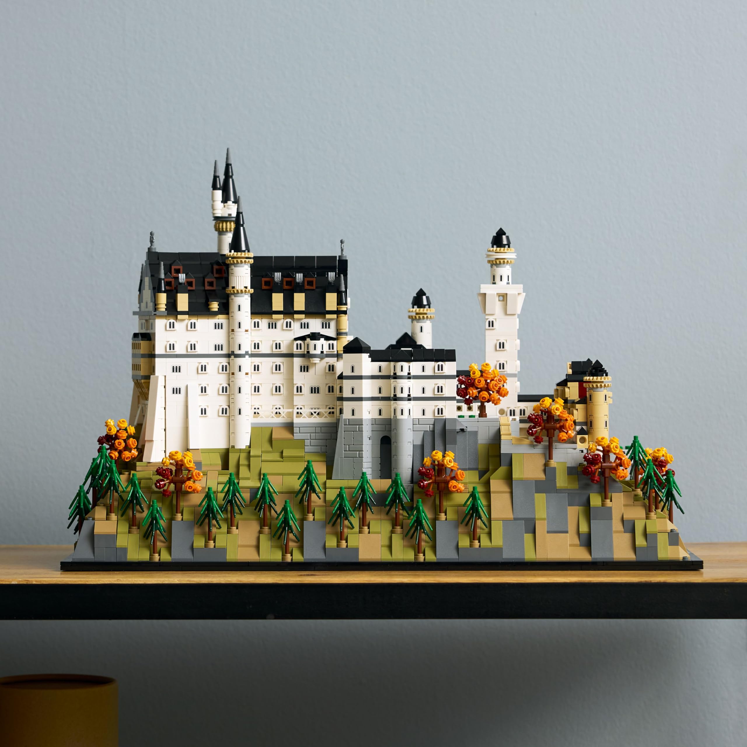 LEGO Architecture Neuschwanstein Castle Building Set - Collectible Bavarian Castle Model Kit for Arts & Crafts - Building Blocks for Adults, Ages 18+ - Gifts for Men and Women - 21063