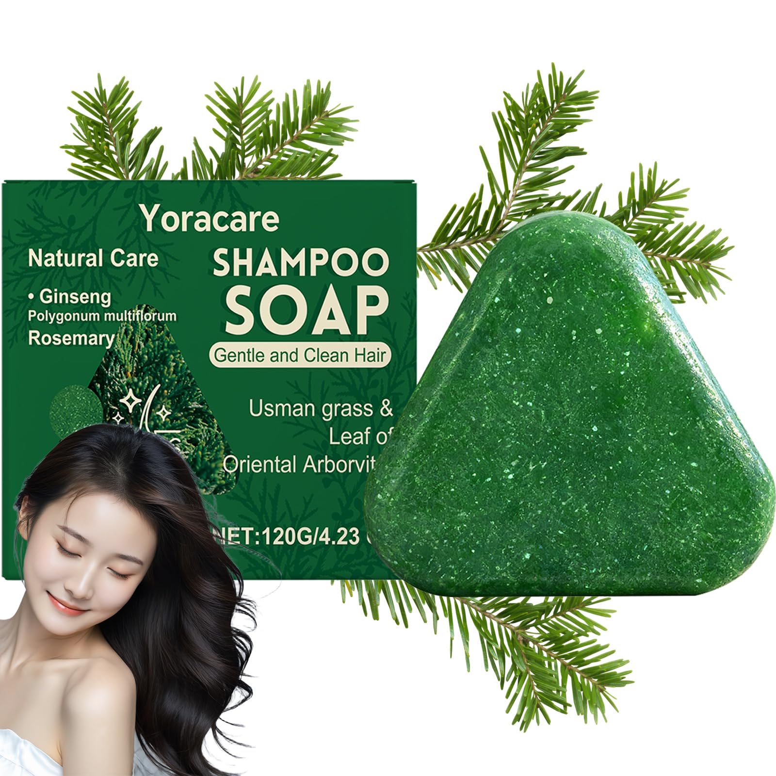 Yoracare korean scalp revival bar,Yoracare korean hair growth bar 4.23OZ