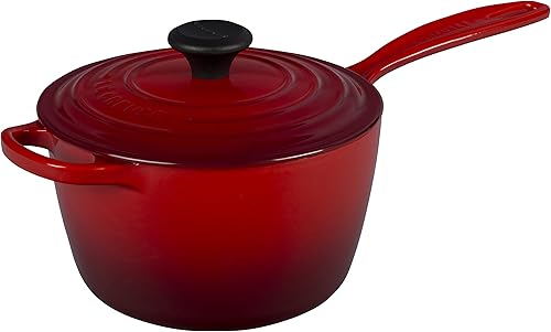 Miniatura 2 de Le Creuset Cacerola Signature de hierro fundido esmaltado, 2.25 cuartos de galón., Marsella Marseille