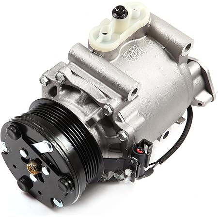 cciyu AC Compressor with Clutch Fit for Ford Freestyle Five Hundred for M-ercury Montego 3.0L 2005 2006-2007 Replaces A/C Air Conditioner Compressor Replaces 6 Grooves