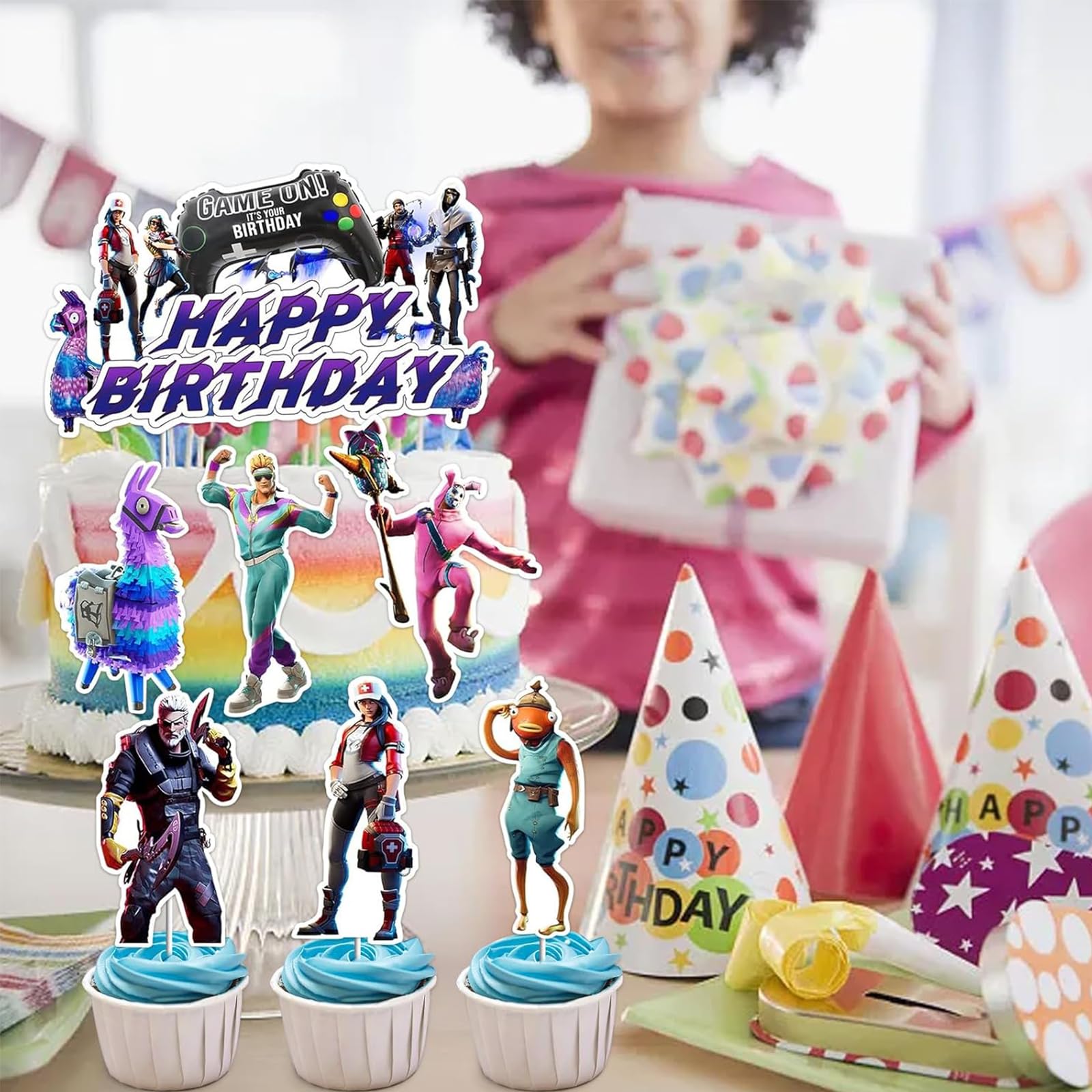 25 Adornos Acrílicos Para Tartas De Cumpleaños Con Números Del 0 Al 9