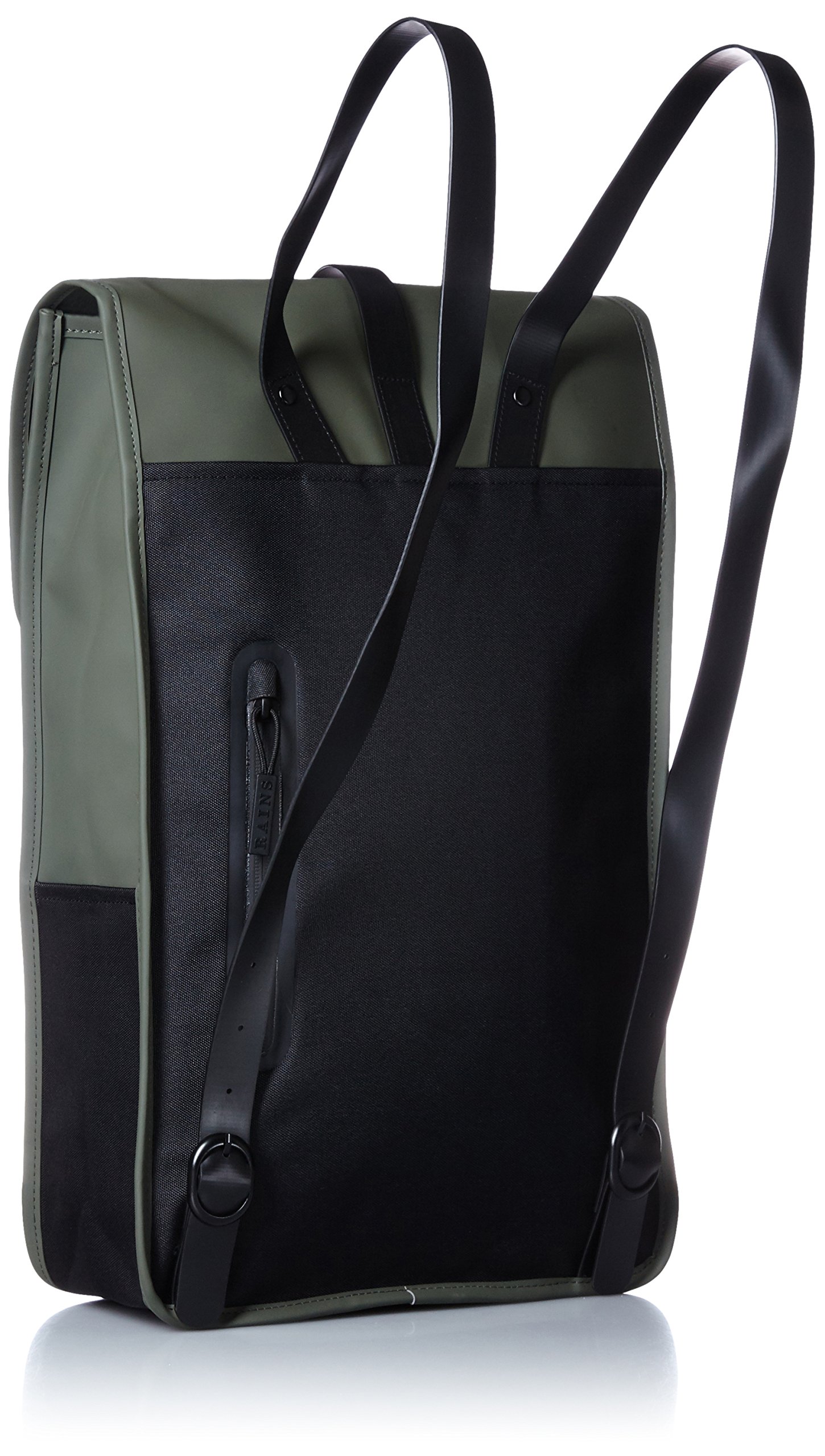 RAINS Men's Backpacks, Green, One Size