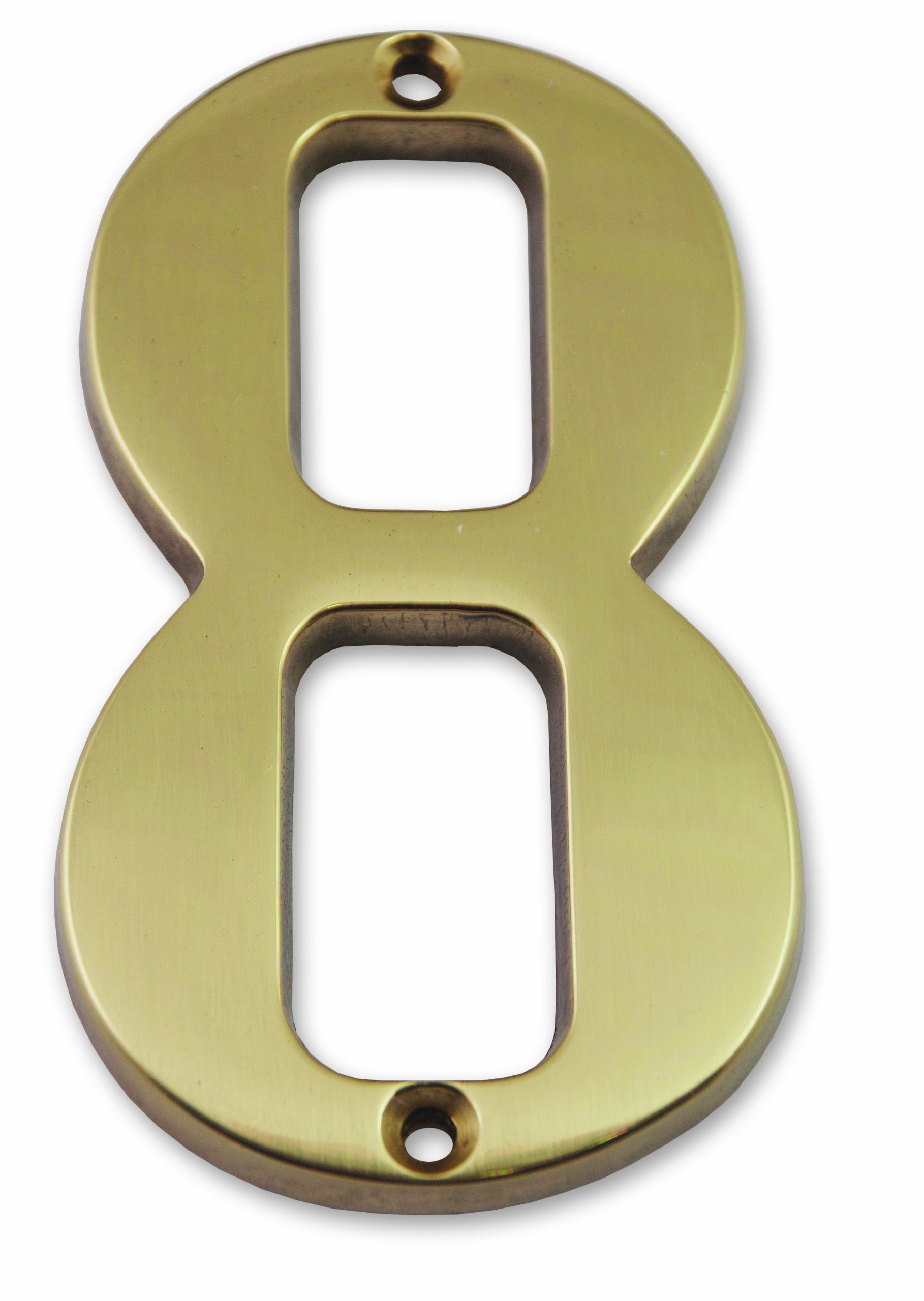 Symbol CLM9708 Chiffre laiton massif 97 mm chiffre 8