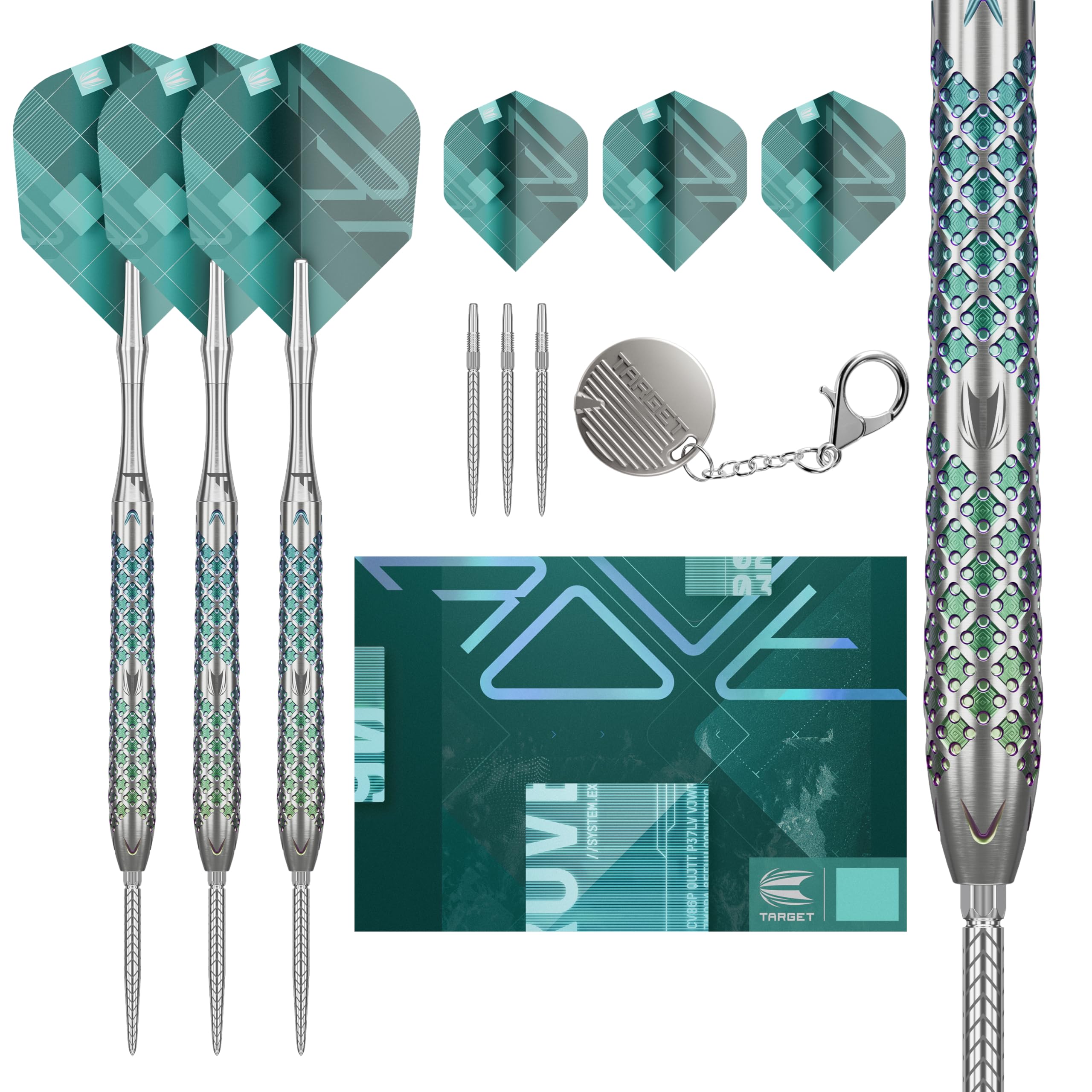 Amazon | TARGET Darts Rove Steel Tip Swiss Point Darts、90
