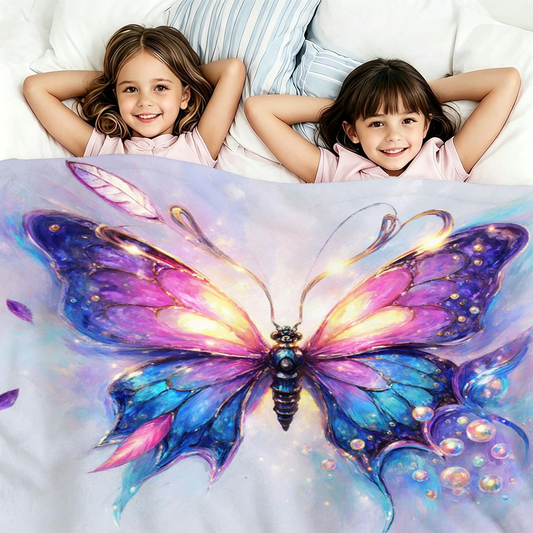Manta 220x240 cm Cascada Florida Franela Polar para Cama 135/150-A267