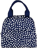 Vista 12 de Steel Mill & Co - Bolsa de almuerzo aislada para mujeres u hombres, lonchera de gran capacidad, bonita bolsa de almuerzo para adultos, mini hielera