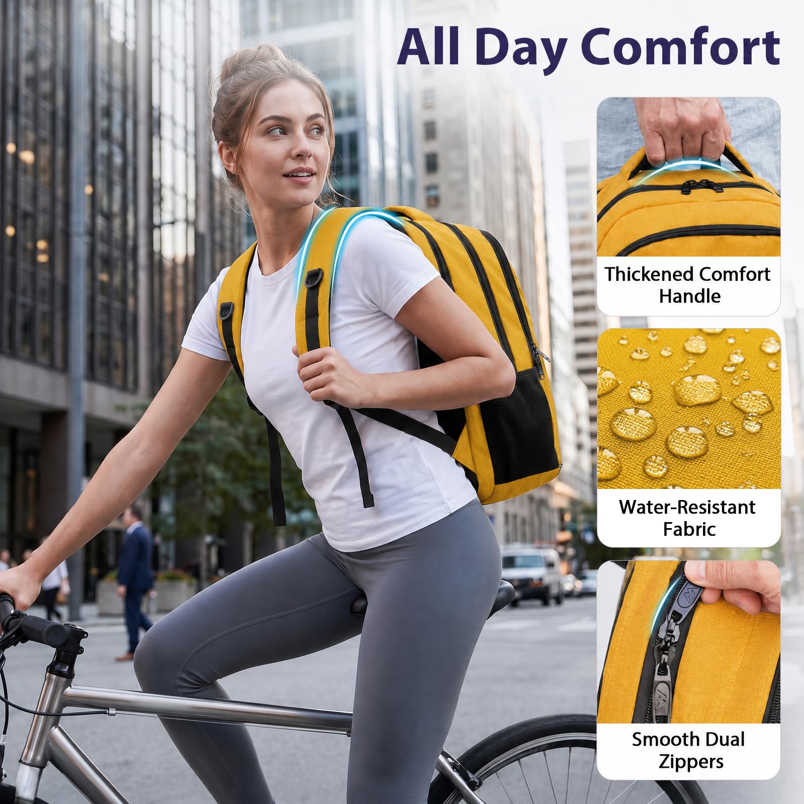 MATEIN Travel Laptop Backpack, 17 Inch TSA Approved Carry On Work Bag — Amazon image 9