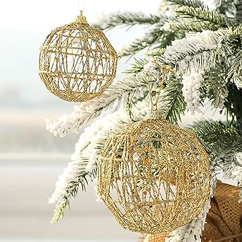 Wire christmas ball ornaments Clearance