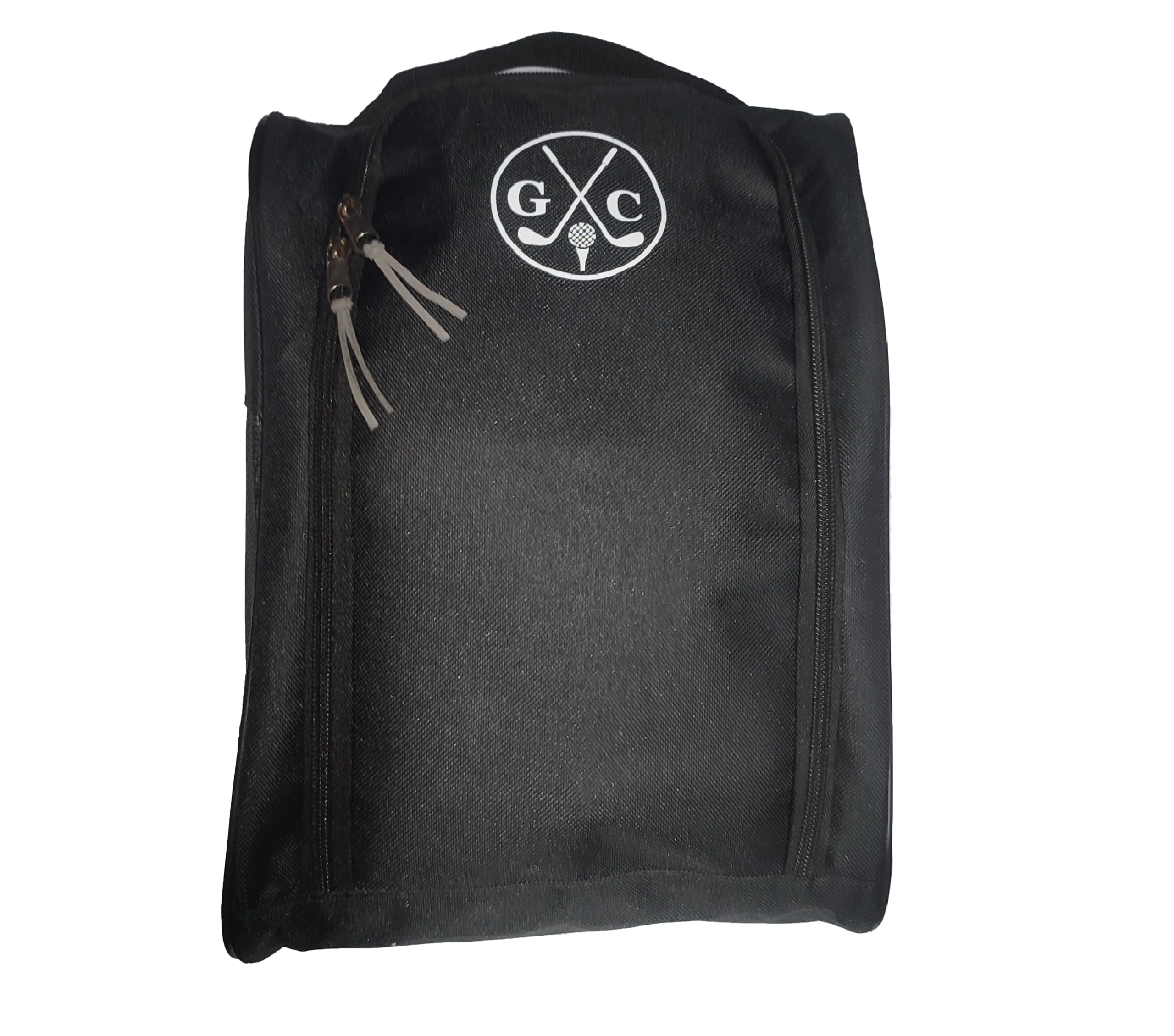 Personalised Golf Shoe Bag, Gift for Golfers Black or Pink