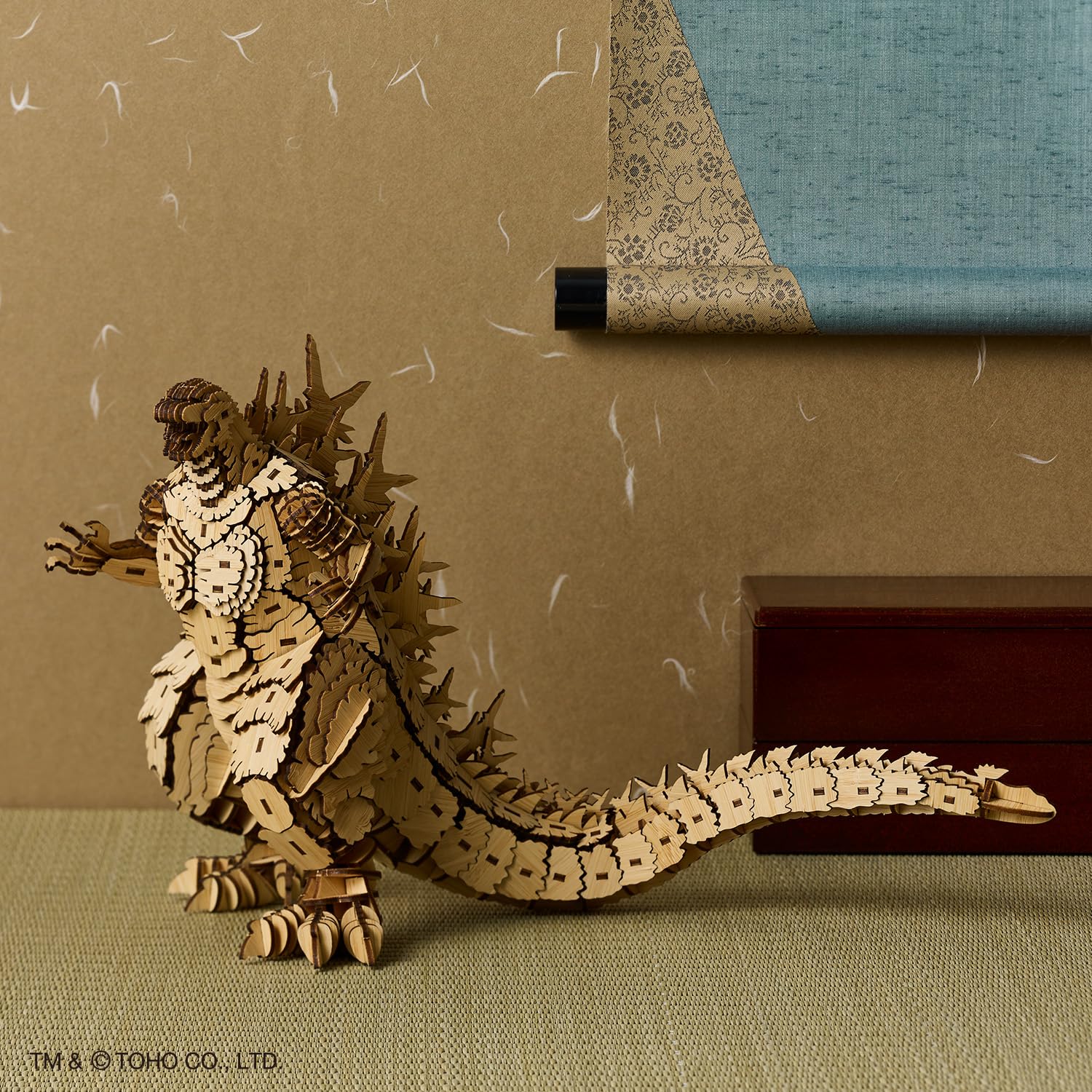 Amazon.com: wa-gu-mi Godzilla 2023 Bamboo 3D Model Kit – DIY Craft