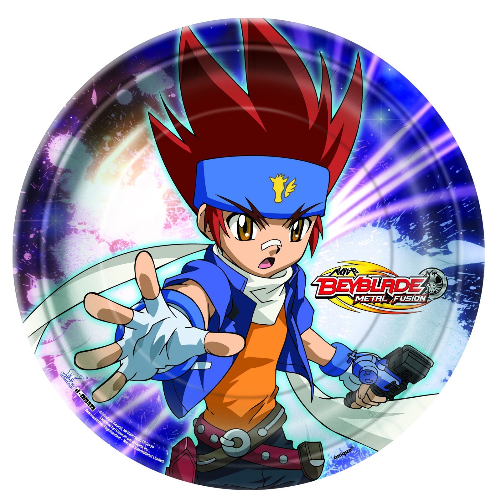 Beyblade metal Fusion tatlı plates [8 