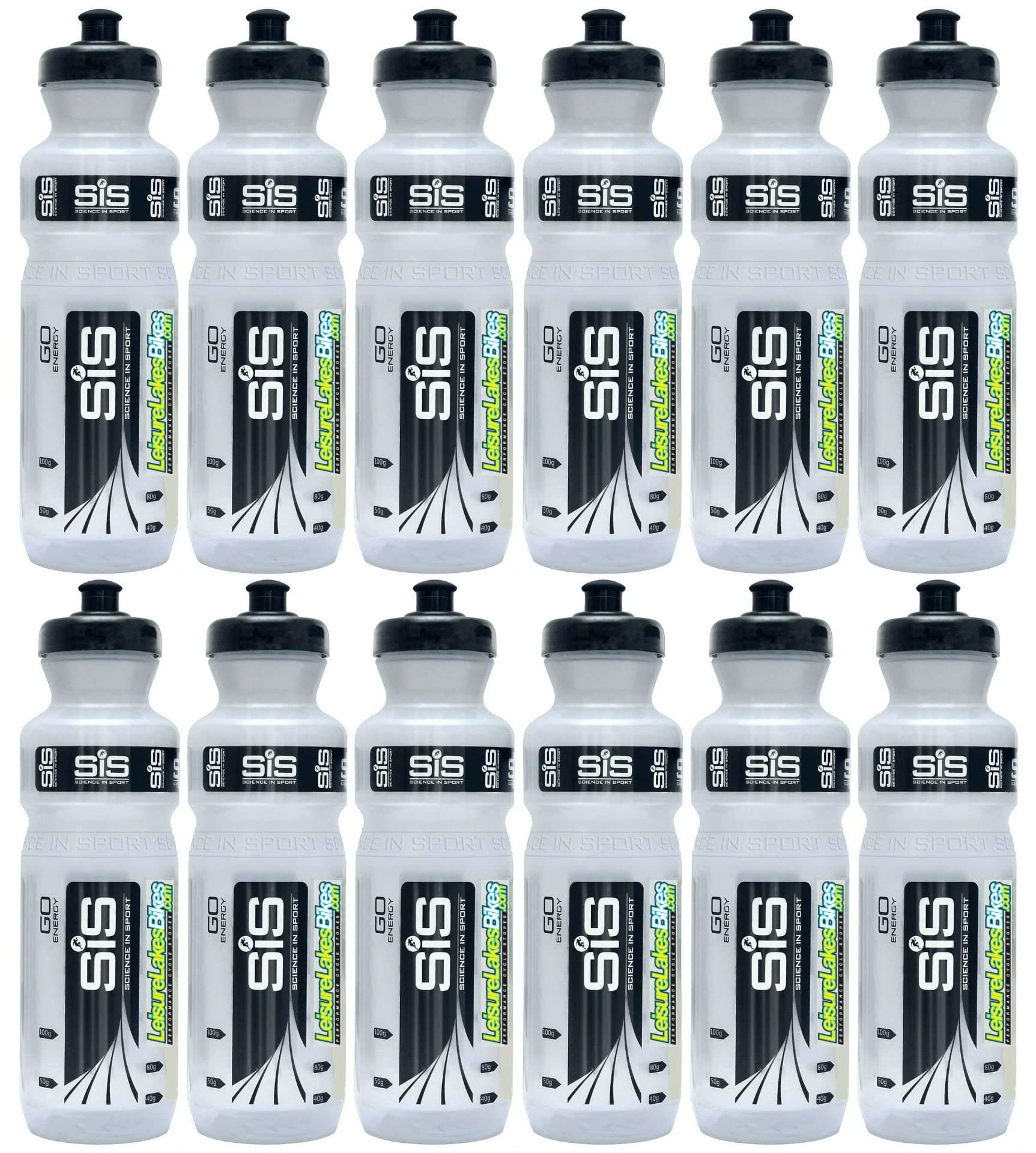Spring Revolution2.0 LLB SIS 800ml Cycling Hydration Bottles - 12 Pack