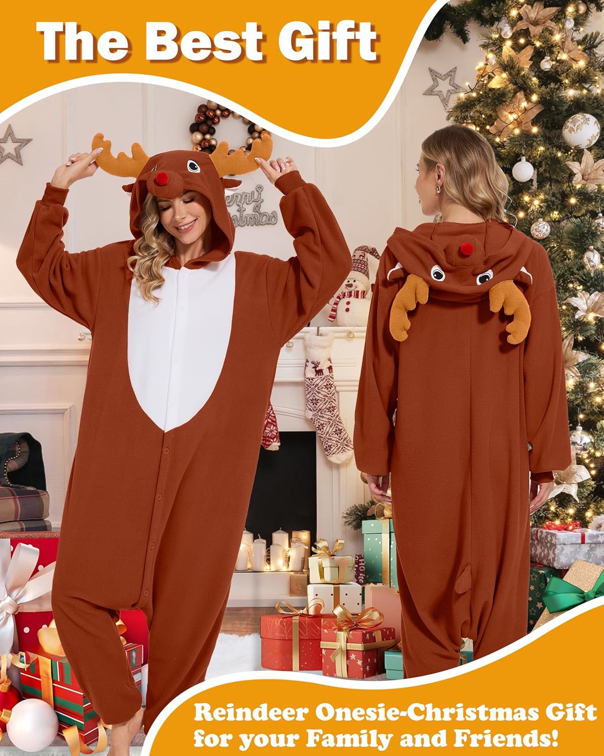 CANASOUR Adult Halloween Onesie Pajamas Anime Unisex Cosplay One Piece Anime Cosplay Christmas Party Costume - Image 4