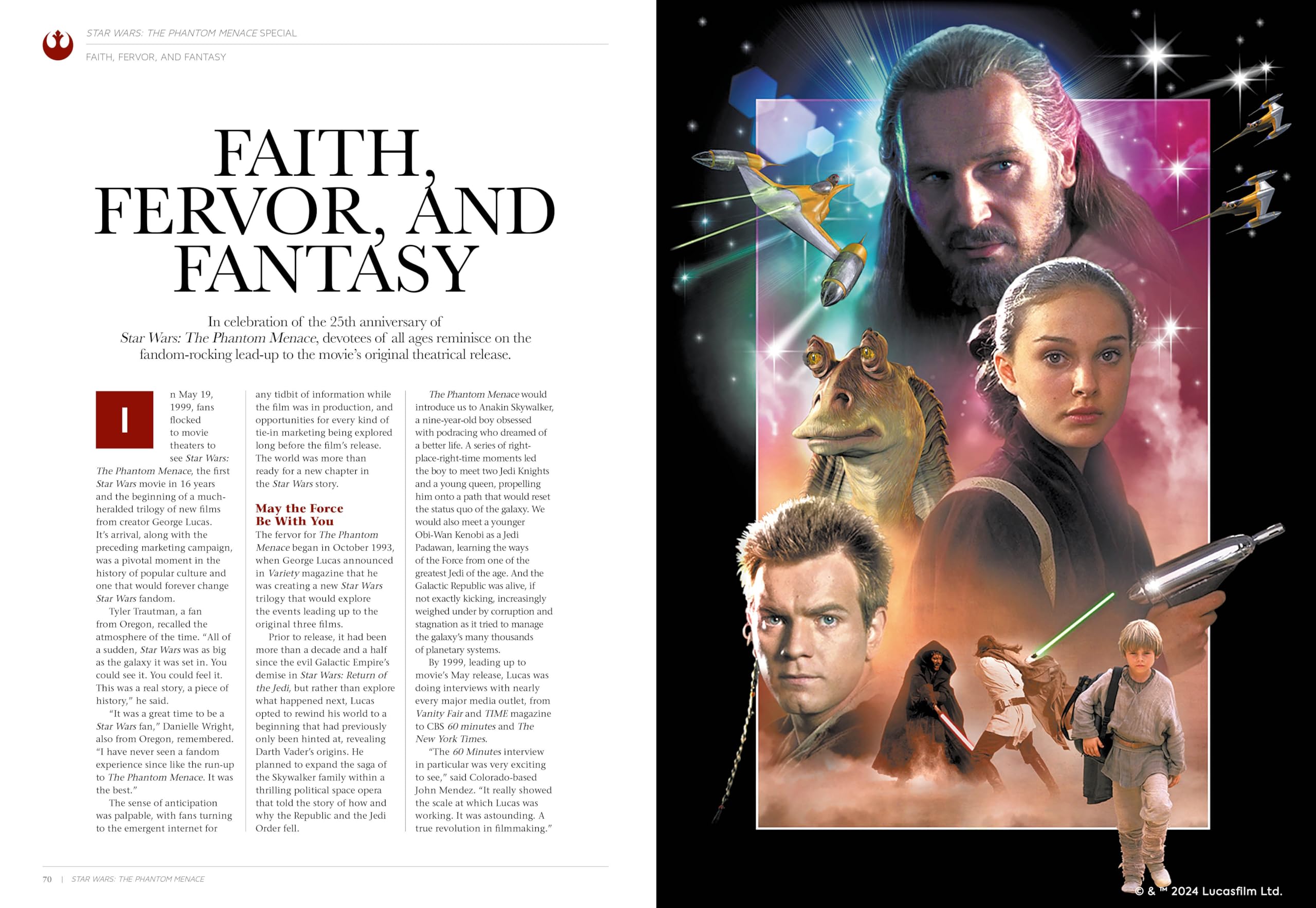 Star Wars Insider Presents The Phantom Menace 25 Year Anniversary Special: Episode 1: the Phantom Menace