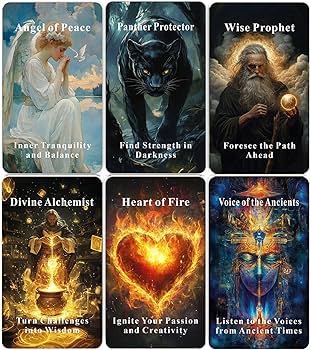 Amazon.co.jp: Han Yu Bowen Angels Ancestors Oracleカードデッキ