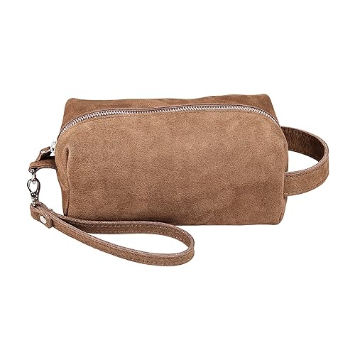 PEGAI Personalized Leather Travel Toiletry Bag for Men Handmade Top Grain Distressed Dopp Kit, Mens Toiletry Bag, Shaving Kit Case Travel Organizer