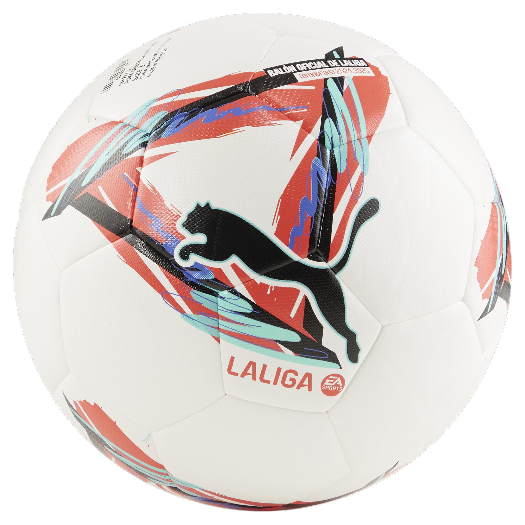 PUMA Orbita LaLiga 1 HYB Trainingsball weissmehrfarbig 5