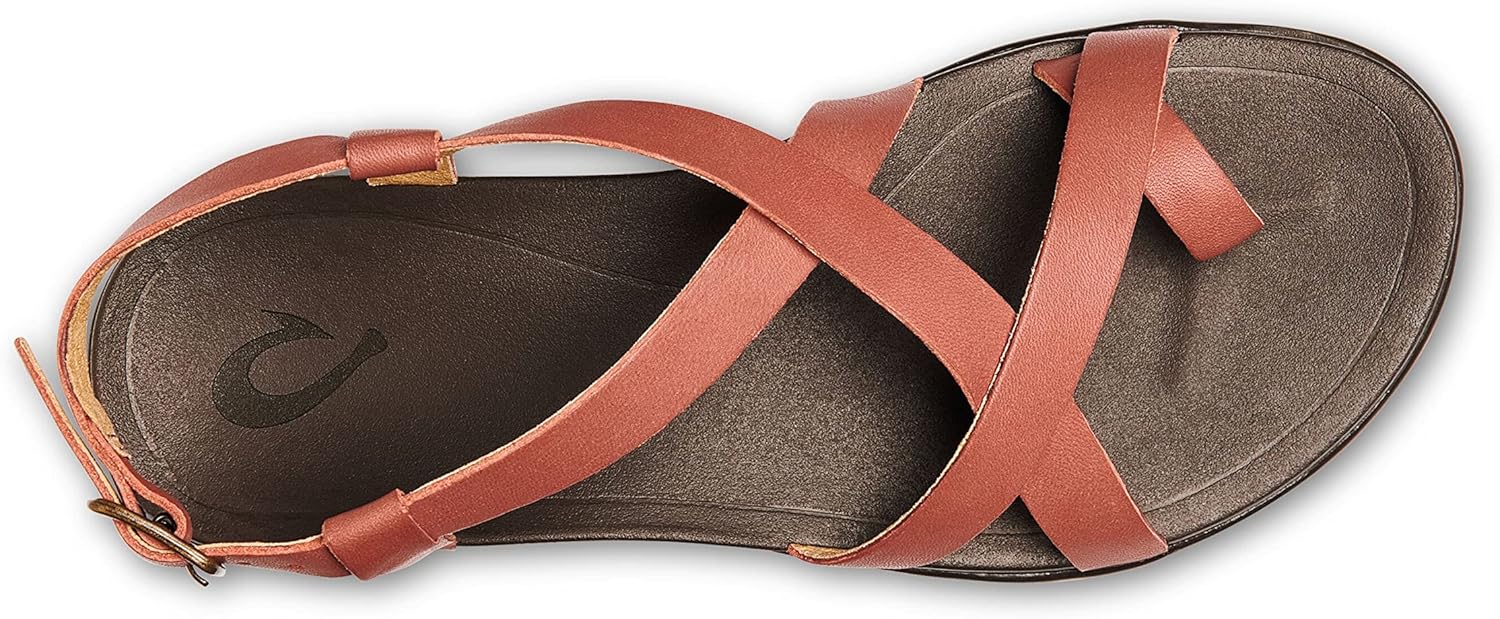 OLUKAI Upena Women's Strappy Beach Sandal, Lightweight & Durable Design, Water Resistant Slides for All-Day Comfort & Style - Image 6