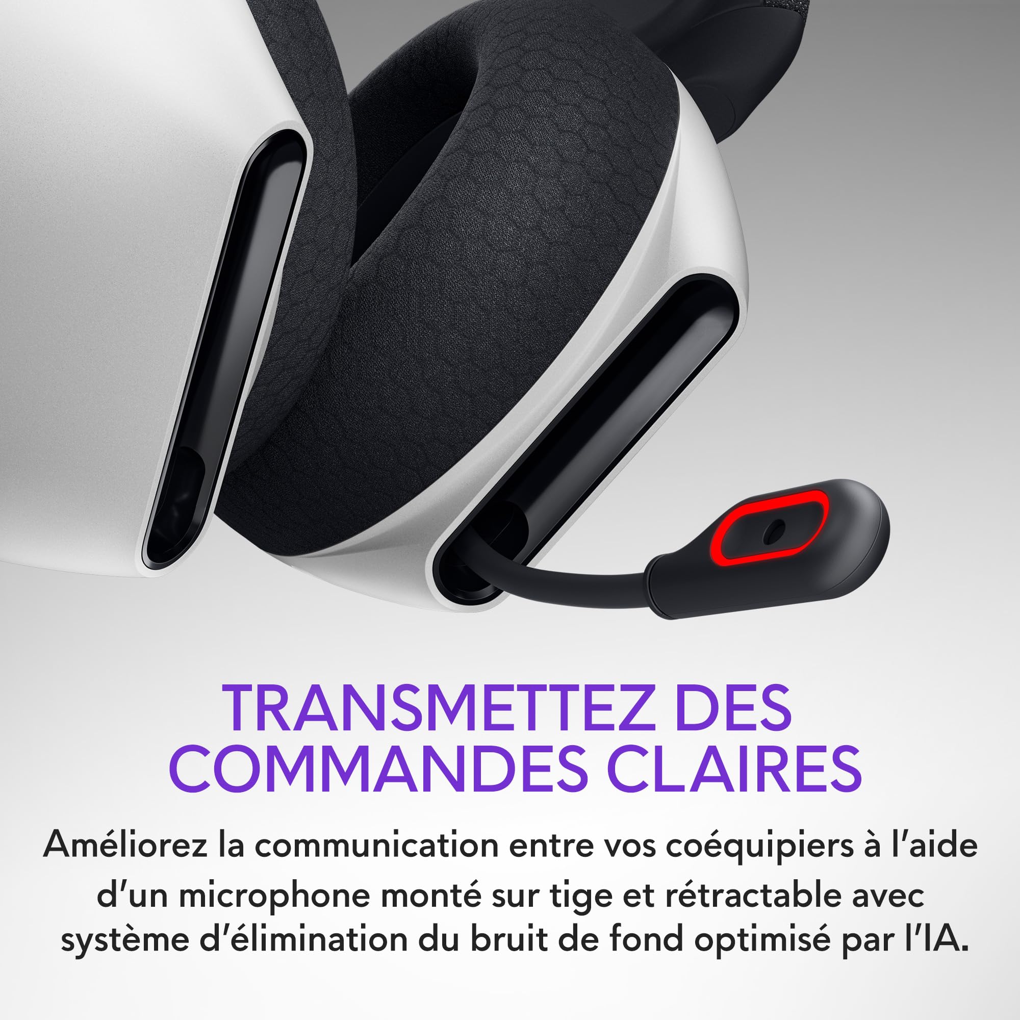 Alienware AW720H - Casque Gaming sans fil Bimode (Lunar Light)