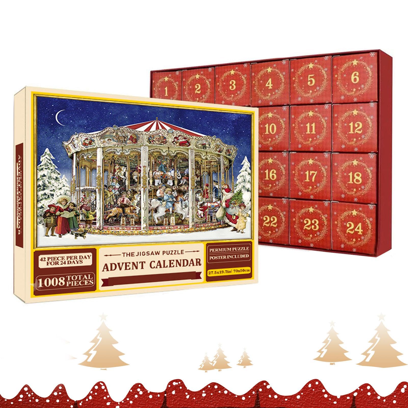アドベントカレンダー Amazon.co.jp: クリスマス アドベント カレンダー ジグソーパズル