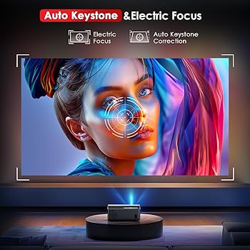 プロジェクター whitedooR Amazon.com: Julycode Motorized Laser TV