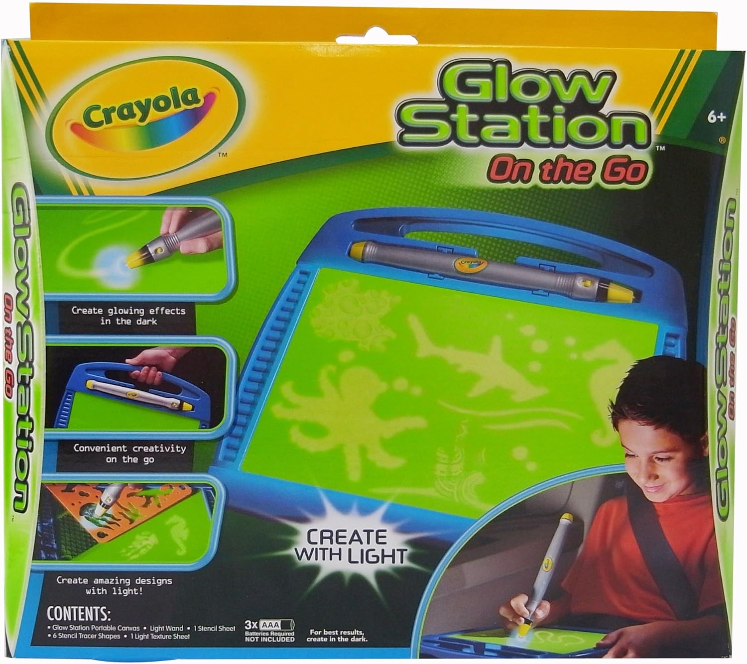 Vivid Imaginations Crayola Glow Station On The Go Amazon.co.uk Toys
