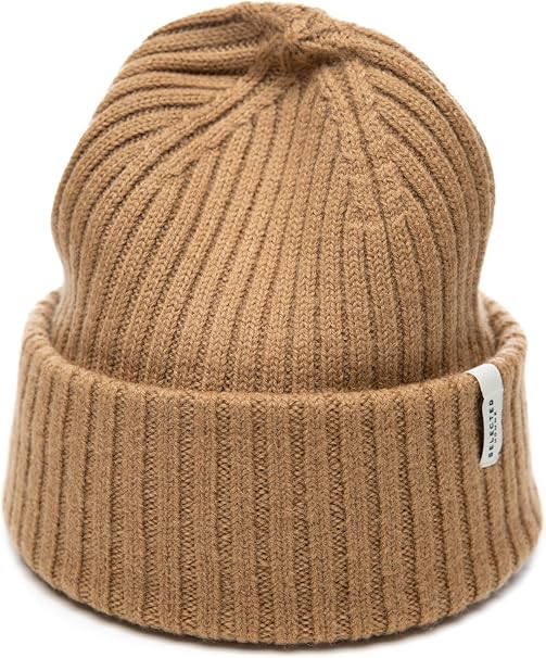 Selected Cappello Uomo Cammello in Tricot : Amazon.it: Abbigliamento
