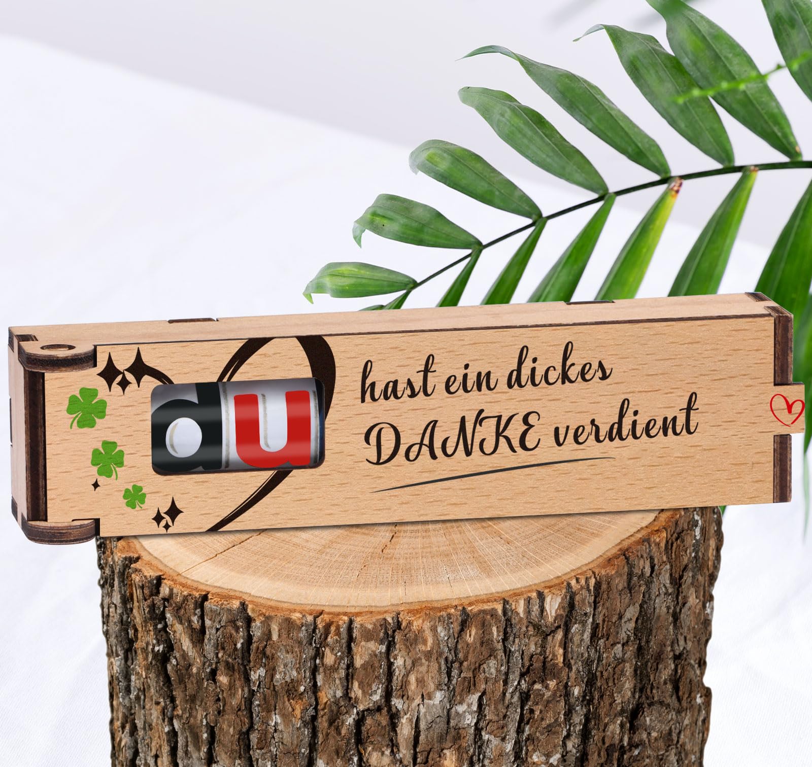 TUZELIYA Danke Geschenk - Du hast ein dickes Danke verdient - Duplo Geschenkbox - Dankeschön Geschenke - Danke Geschenkideen für Frauen, Männer, Mama, Papa, Lehrer, Kollegen - OHNE Duplo
