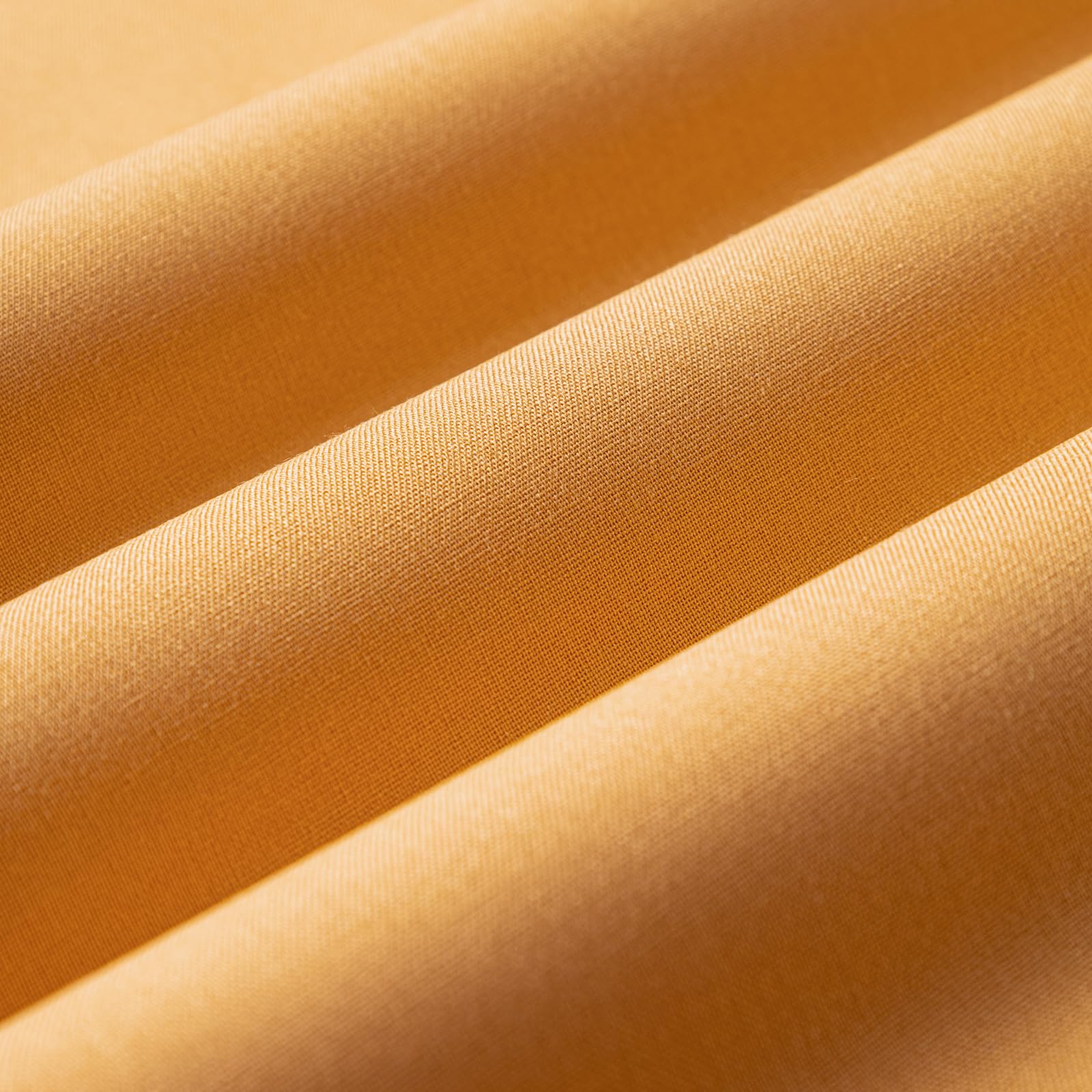 Wooqu Book Cloth, Fabric Surface and Paper Backed, Easy to Use, Strong, 17x29”, for Book Binding Mustard, 17x29"
