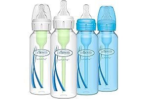 Dr. Brown's Blue Anti-Colic Baby Bottles: A Safe Choice for Your Little One