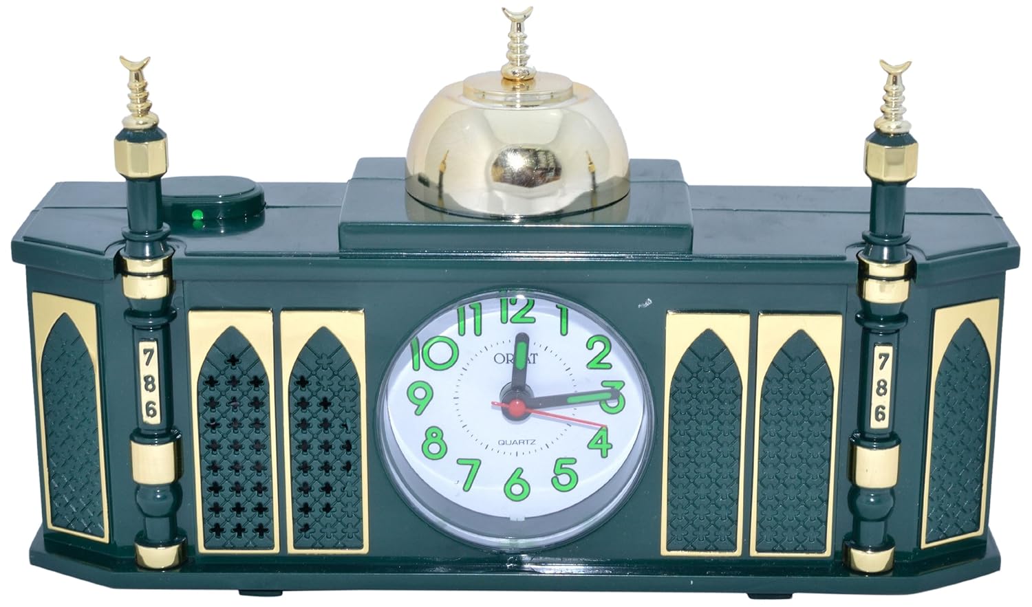 Buy Orpat Musical Alarm Clock (Green, TBS177) Online at Low Prices in