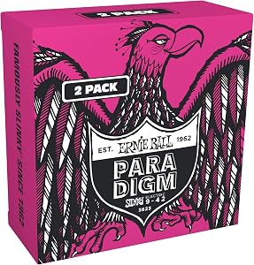 Ernie Ball Super Slinky Paradigm Electric Guitar Strings 2-Pack - 9-42 Gauge