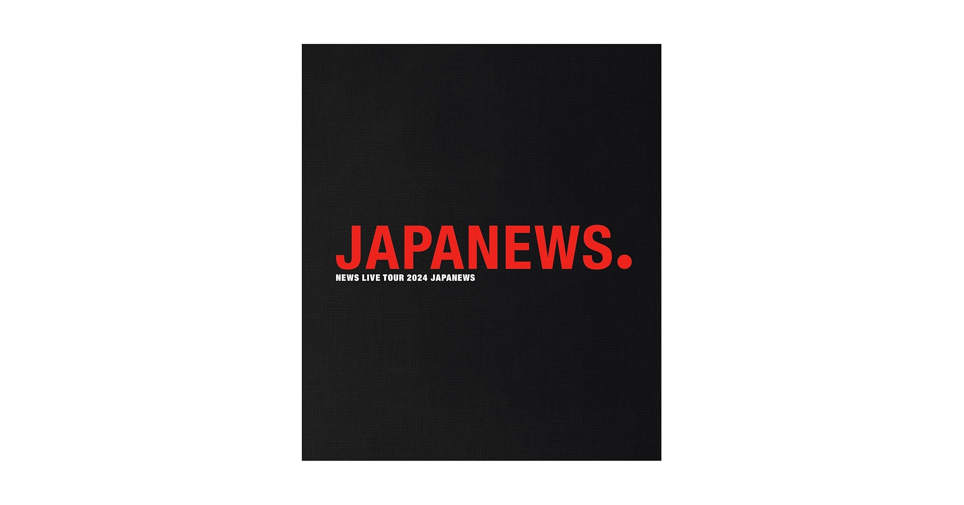 Amazon.co.jp: NEWS LIVE TOUR 2024 JAPANEWS (通常盤) (Blu-ray