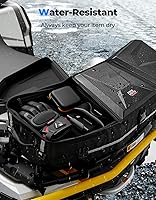 Vista 3 de KEMIMOTO Bolsa de Carga para ATV Mejorada, Caja de Herramientas de Bastidor Delantero/Trasero de ATV de 50L Bolsa Enfriadora de Maletero Compatible