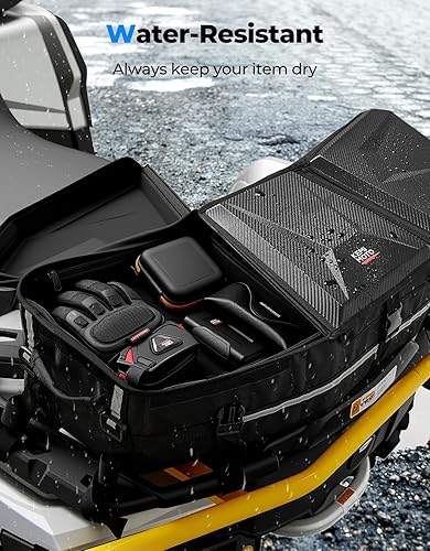 Miniatura 3 de KEMIMOTO Bolsa de carga para ATV mejorada, caja de herramientas de 50L ATV frontaltrasera, bolsa enfriadora compatible con Can-am X3, Outlander