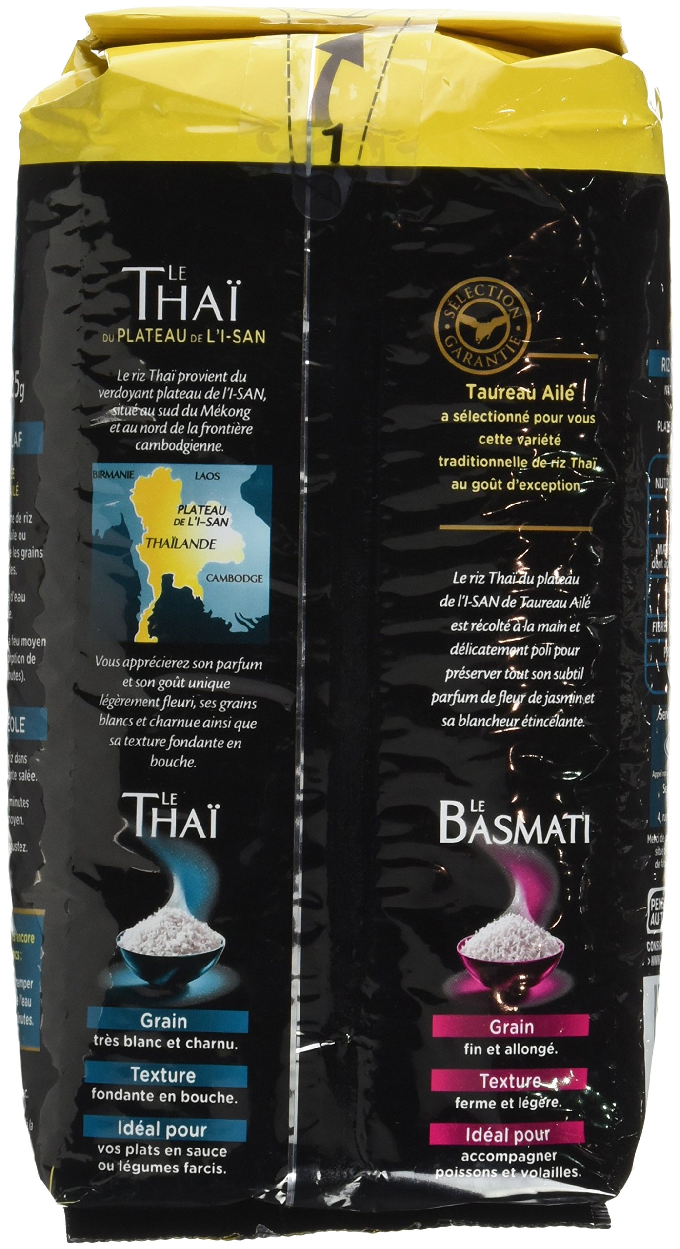 Taureau Ailé Riz Thaï 1 kg - Lot de 5
