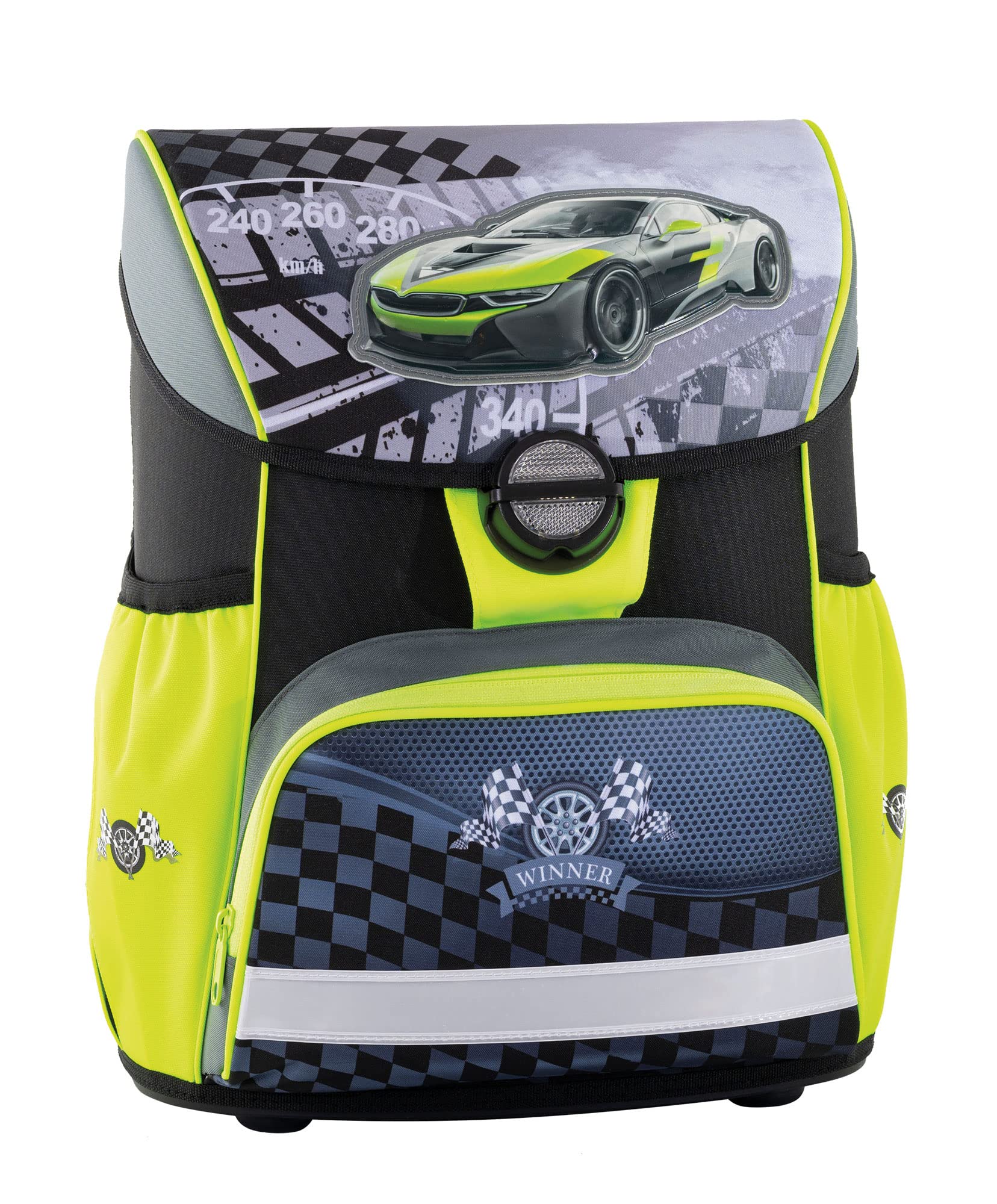 Eberhard Faber 577615 - Schulranzen Set Race Car, EFAlino