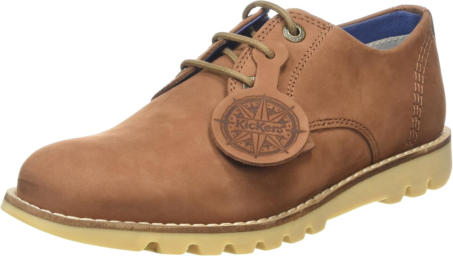 Amazon.com | Kickers Boy's Kymbo Lace Derbys, Brown Tan, 32 | Oxfords