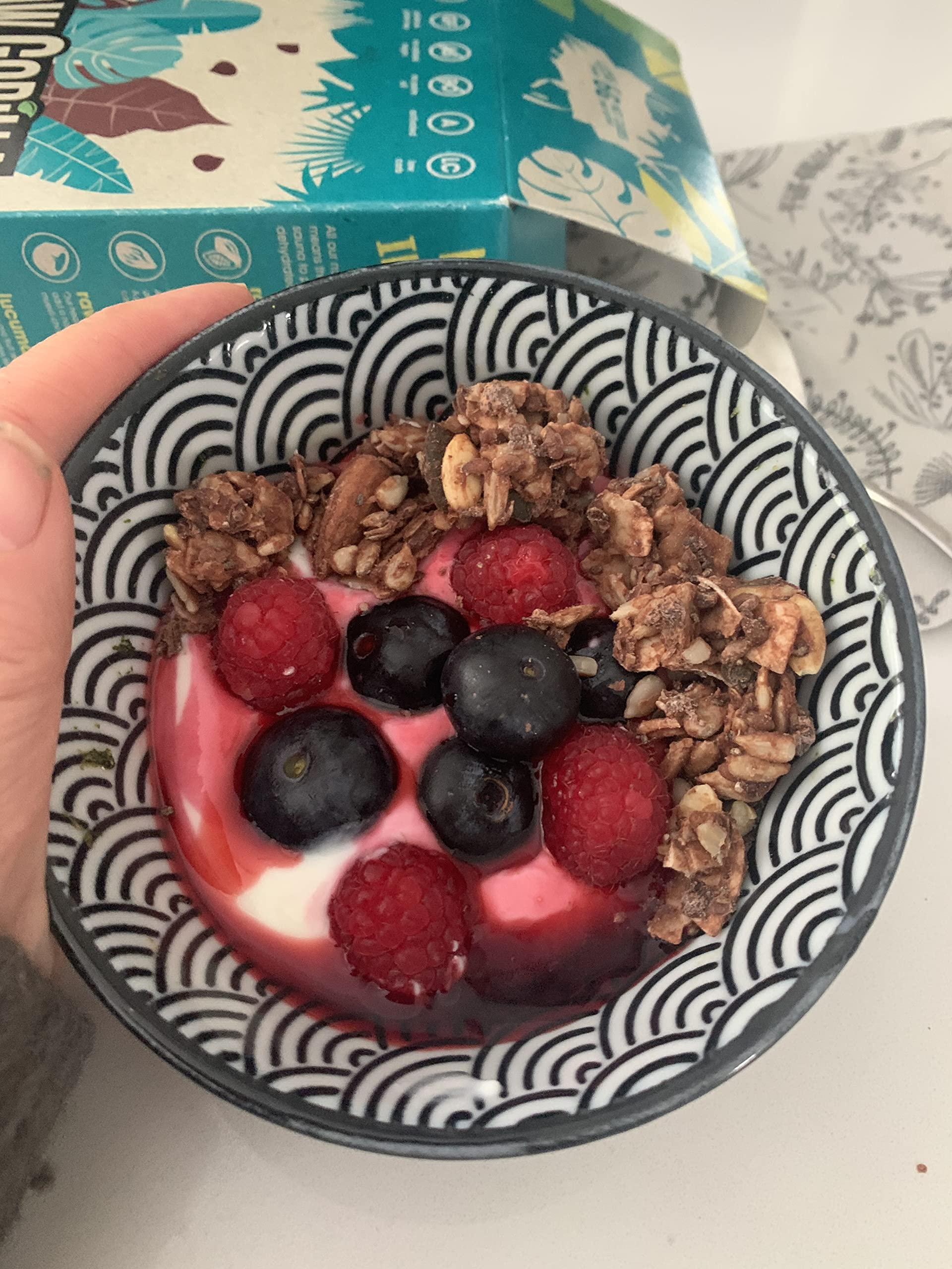 Raw Gorilla Muesli Keto Con Cacao Chips, 250 Gramo