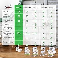 Vista 5 de SmileFix - Reparación dental básica - para dientes perdidos o dañados - Repara huecos, dientes perdidos, espacios, dientes rotos, reparaciones