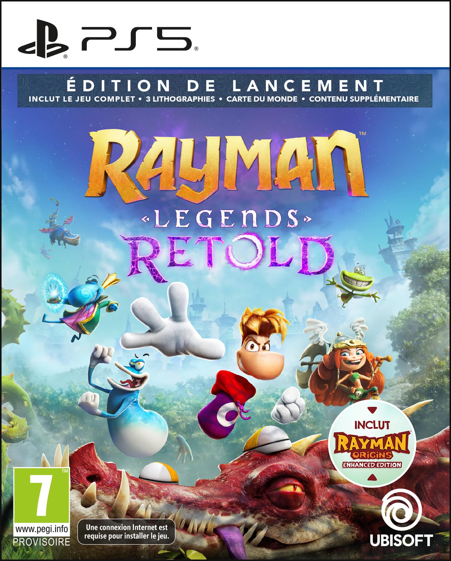 Rayman Legends: Retold sur PS5 ou Switch 2