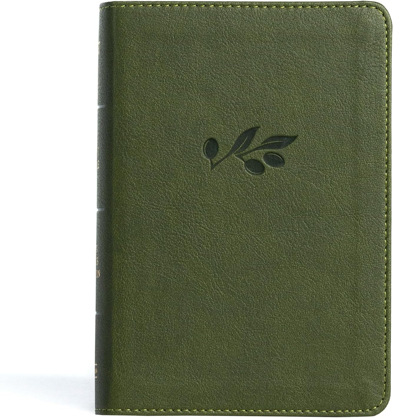 KJV Large Print Compact Reference Bible, Olive LeatherTouch, Red Letter, Pure Cambridge Text, Presentation Page, Cross-References, Full-Color Maps, Easy-to-Read Bible MCM Type