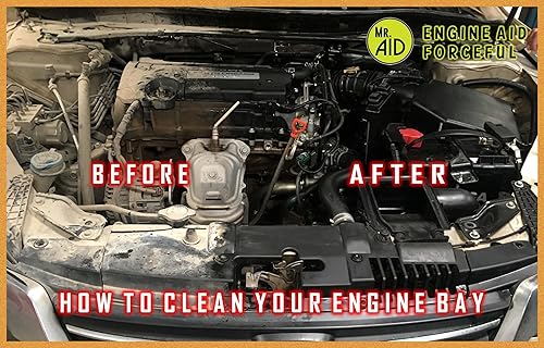 Miniatura 6 de Engine AID limpia eficazmente las bahías del motor del automóvil sin necesidad de agua, fórmula diseñada para eliminar la suciedad, aceites y grasa,