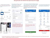 Vista 6 de Veepeak OBDCheck BLE Bluetooth OBD II escáner para iOS y Android, herramienta de diagnóstico del lector de código de luz del motor de control