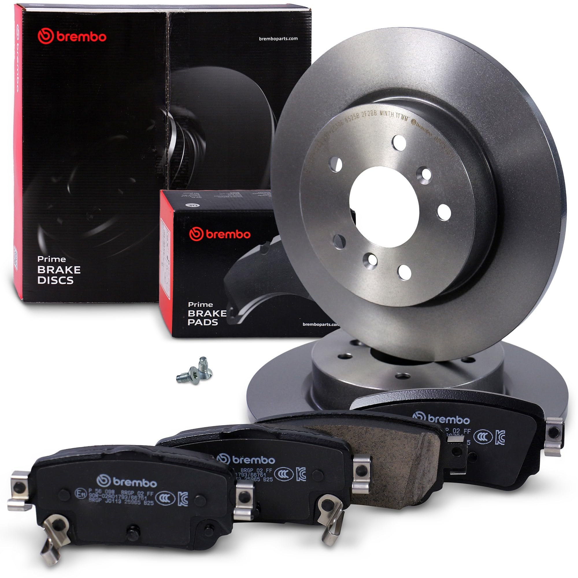 Set composto da 1x Kit pastiglie freno, Freno a disco, 2x Discofreno 41242702
